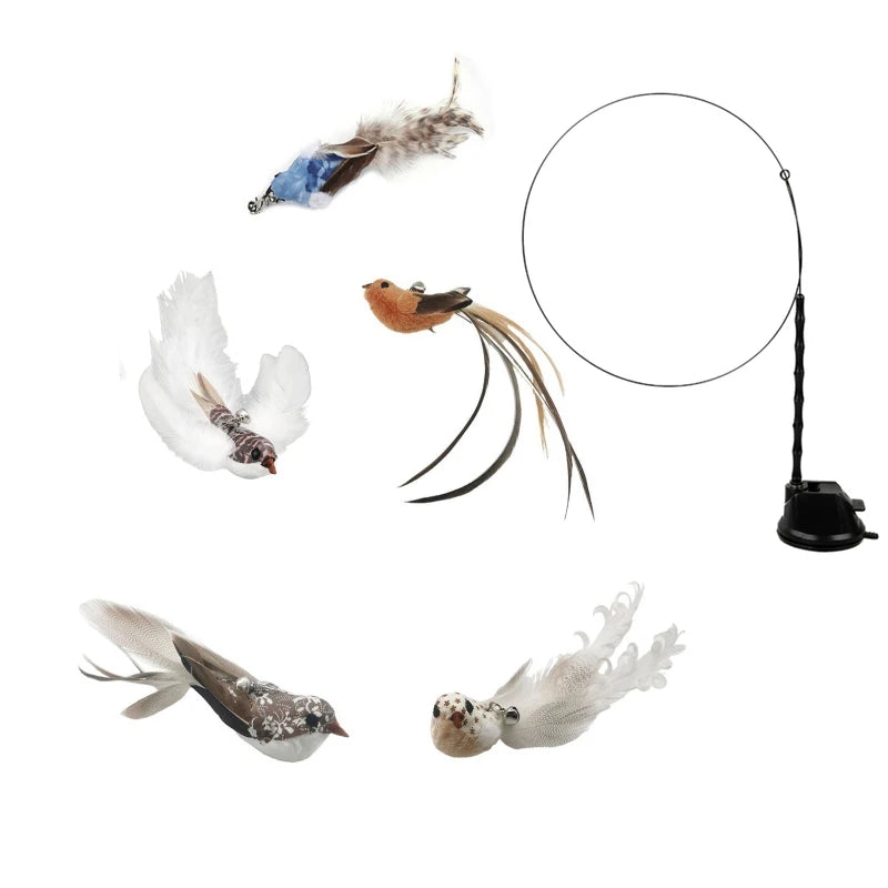 Replacement Birds (for Interactive Bird Simulation Cat Toy Set)