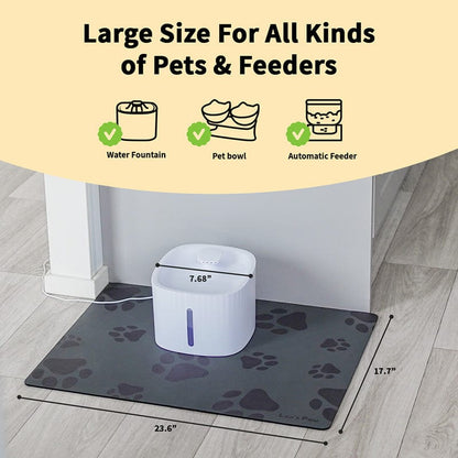 Absorbent Pet Feeding Mat